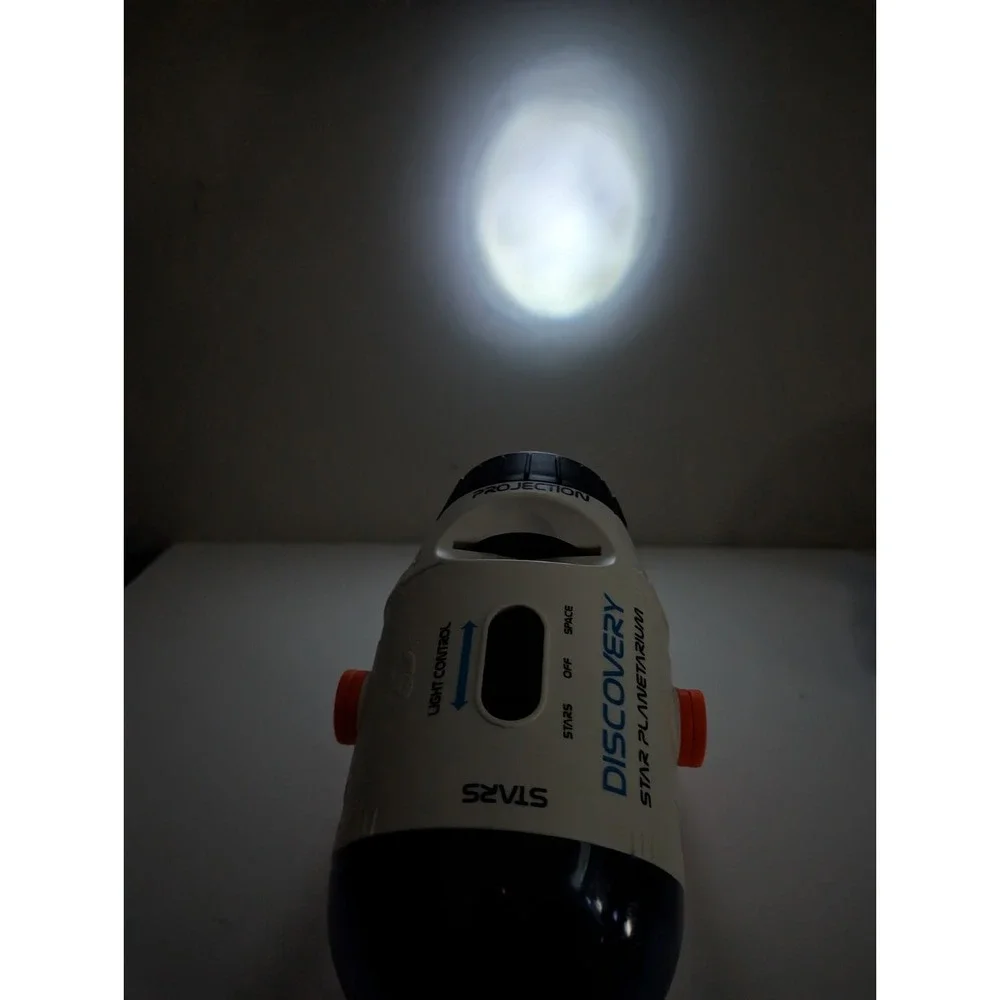 Discovery Planetarium Projector with Rotating Stars, Slide Planets Project